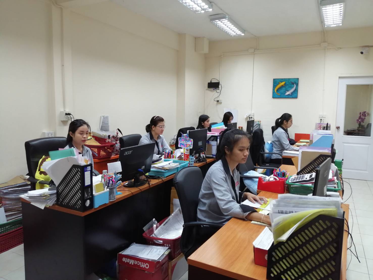 รูปที่ 3 บรรยากาศออฟฟิศ